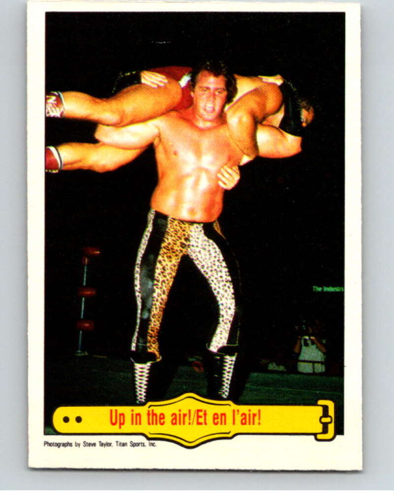 1985 O-Pee-Chee WWF #26 Up In The Air! V65724 Image 1
