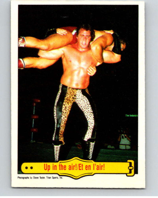 1985 O-Pee-Chee WWF #26 Up In The Air!   V65724 Image 1