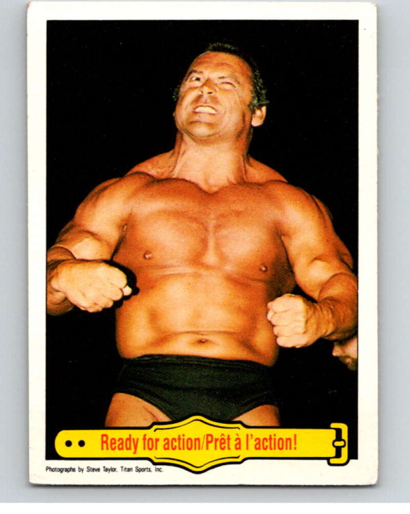 1985 O-Pee-Chee WWF #46 Ready For Action! V65747 Image 1