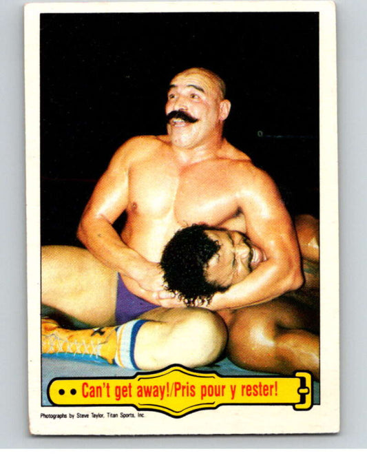 1985 O-Pee-Chee WWF #51 Can't Get Away!   V65753 Image 1