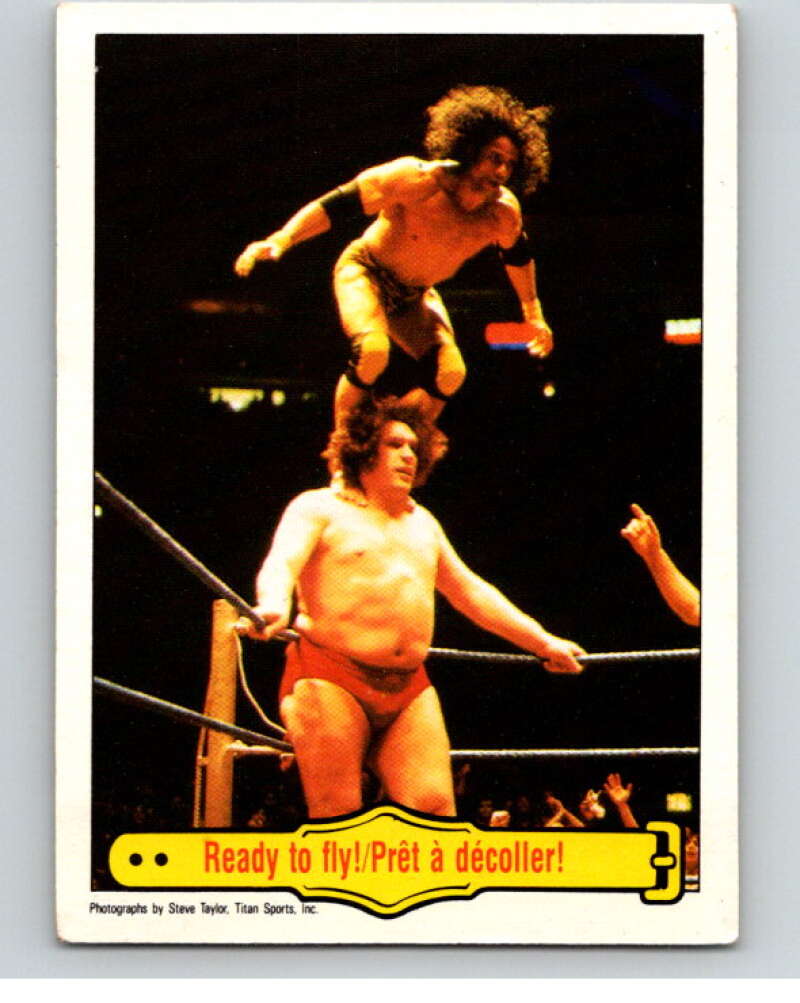 1985 O-Pee-Chee WWF #53 Ready To Fly! V65754 Image 1