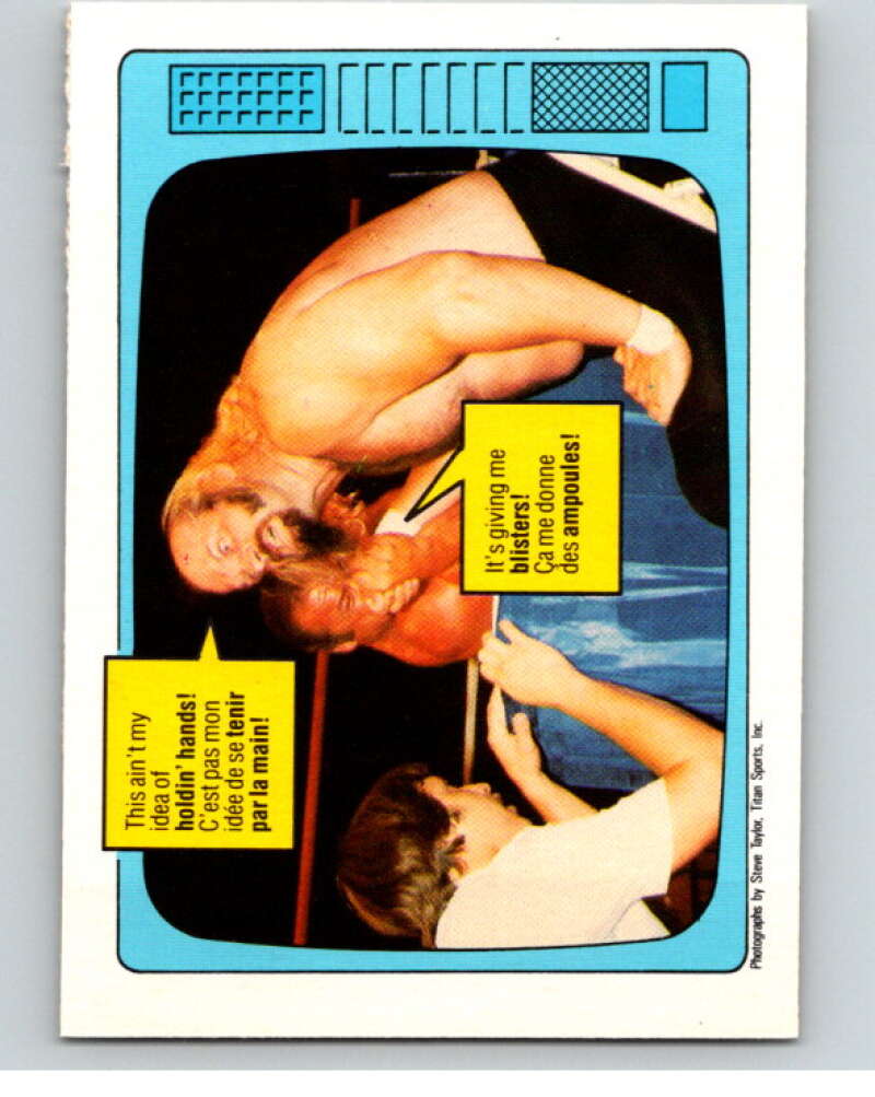 1985 O-Pee-Chee WWF #61 Jesse Ventura/Ivan Putski V65764 Image 1