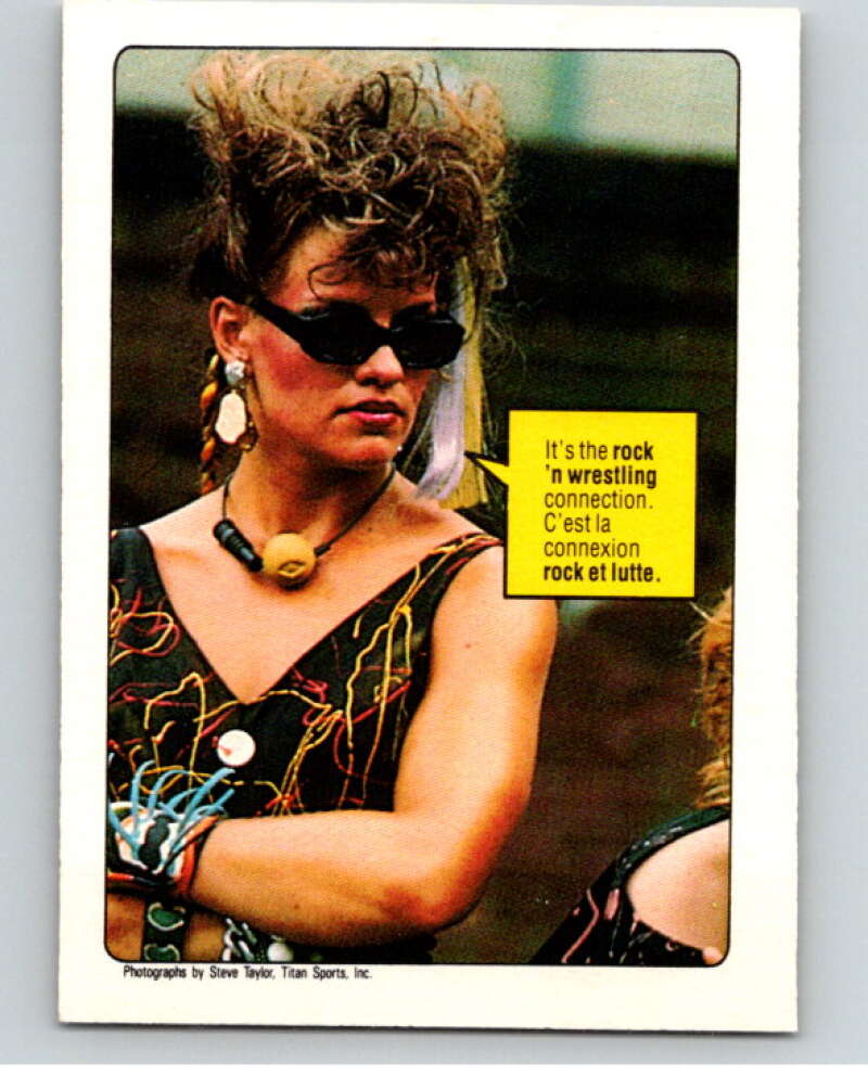 1985 O-Pee-Chee WWF #64 Wendi Richter V65771 Image 1