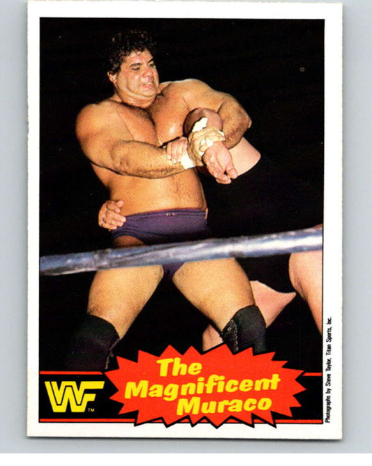 1985 O-Pee-Chee WWF Series 2 #2 The Magnificent Muraco   V65783 Image 1
