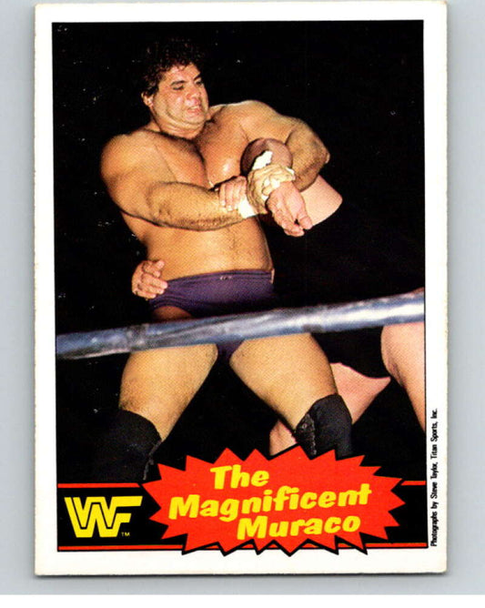 1985 O-Pee-Chee WWF Series 2 #2 The Magnificent Muraco   V65786 Image 1