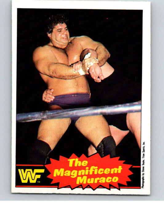 1985 O-Pee-Chee WWF Series 2 #2 The Magnificent Muraco   V65787 Image 1