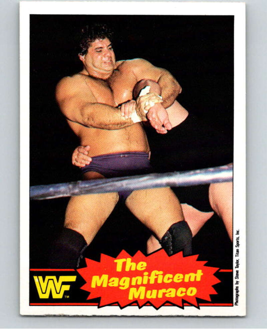 1985 O-Pee-Chee WWF Series 2 #2 The Magnificent Muraco   V65788 Image 1