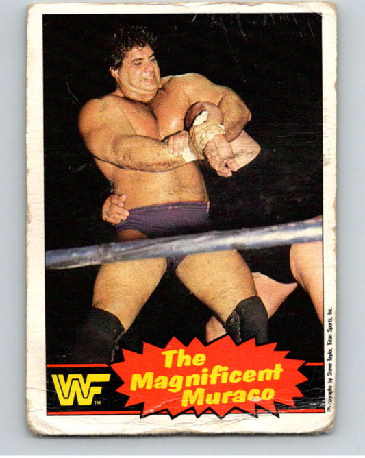 1985 O-Pee-Chee WWF Series 2 #2 The Magnificent Muraco   V65789 Image 1