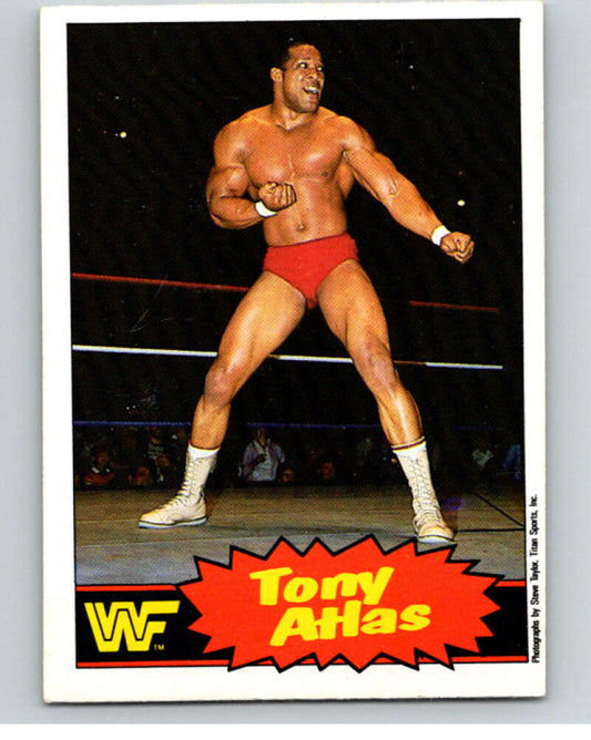 1985 O-Pee-Chee WWF Series 2 #3 Tony Atlas   V65790 Image 1