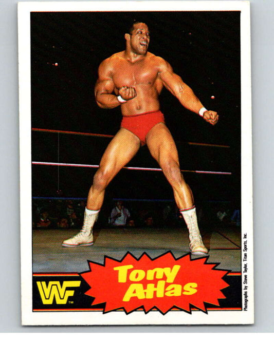 1985 O-Pee-Chee WWF Series 2 #3 Tony Atlas   V65791 Image 1
