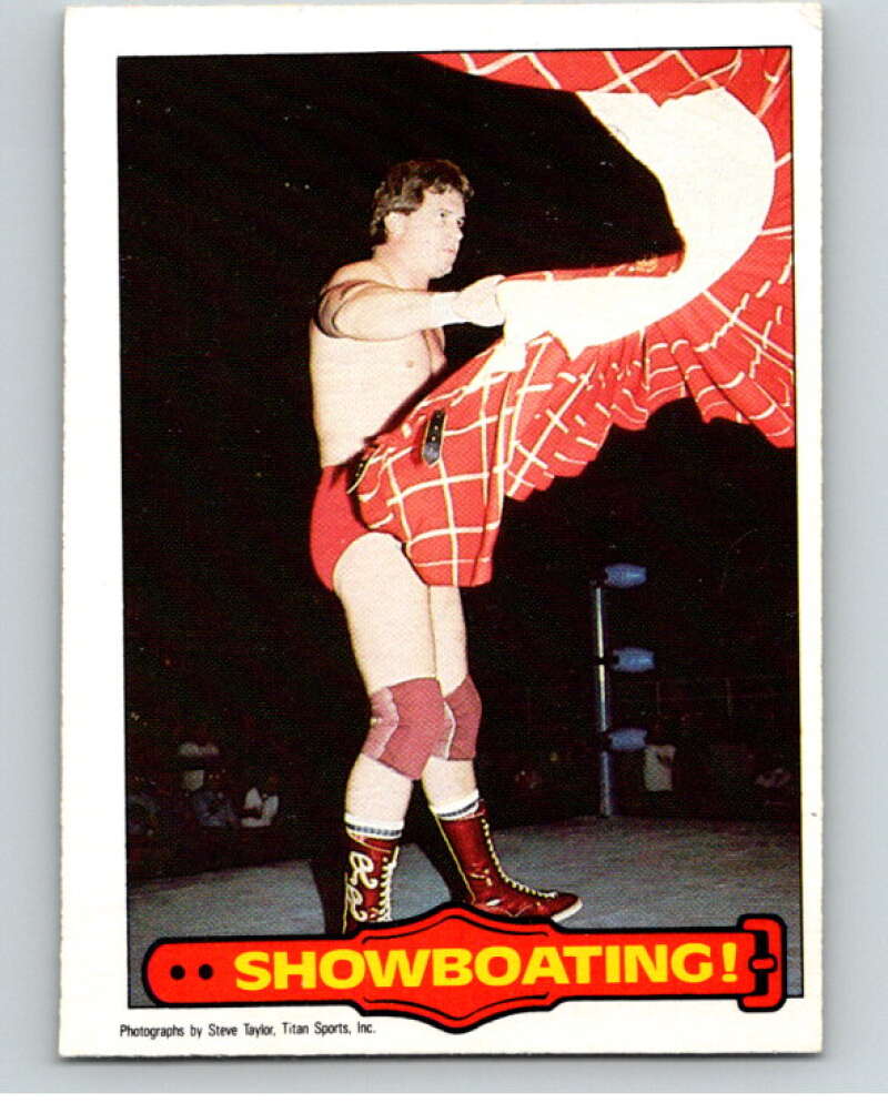 1985 O-Pee-Chee WWF Series 2 #14 Showboating! V65815 Image 1