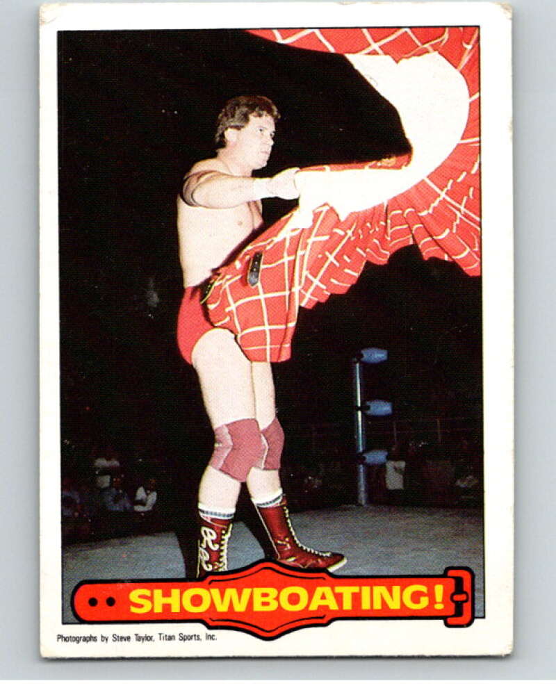 1985 O-Pee-Chee WWF Series 2 #14 Showboating! V65816 Image 1