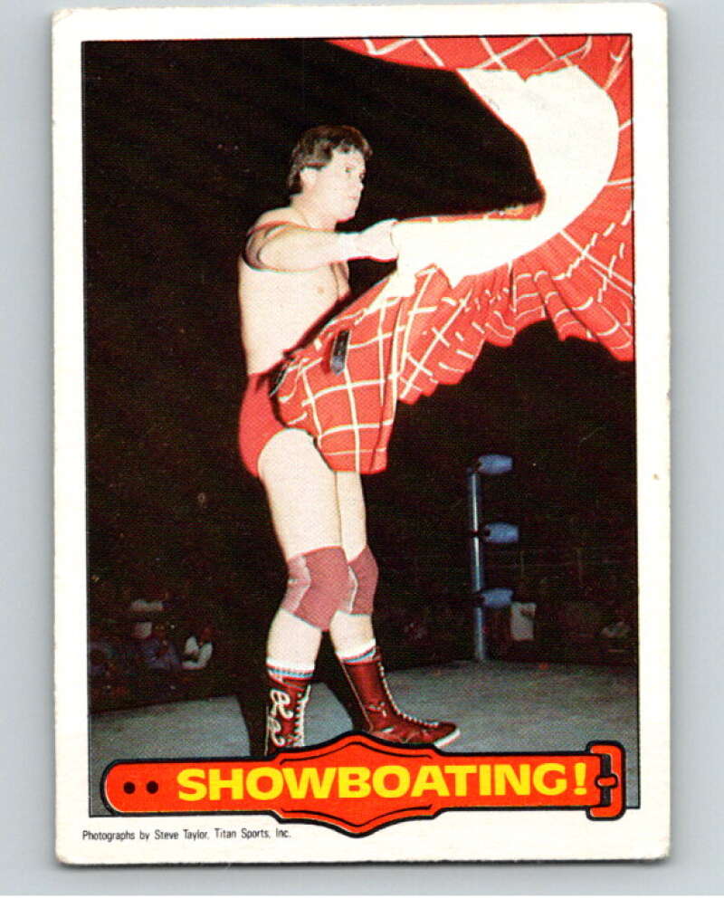 1985 O-Pee-Chee WWF Series 2 #14 Showboating! V65817 Image 1