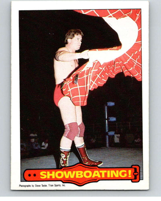 1985 O-Pee-Chee WWF Series 2 #14 Showboating!   V65818 Image 1