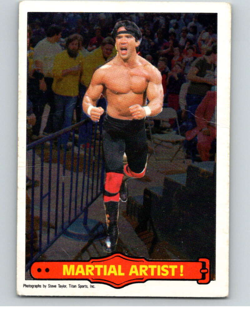 1985 O-Pee-Chee WWF Series 2 #16 Martial Artist! V65819 Image 1