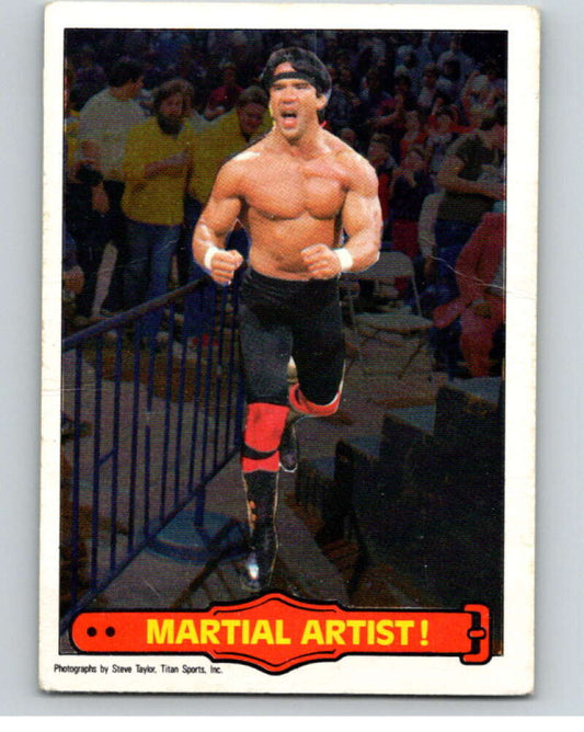 1985 O-Pee-Chee WWF Series 2 #16 Martial Artist!   V65819 Image 1