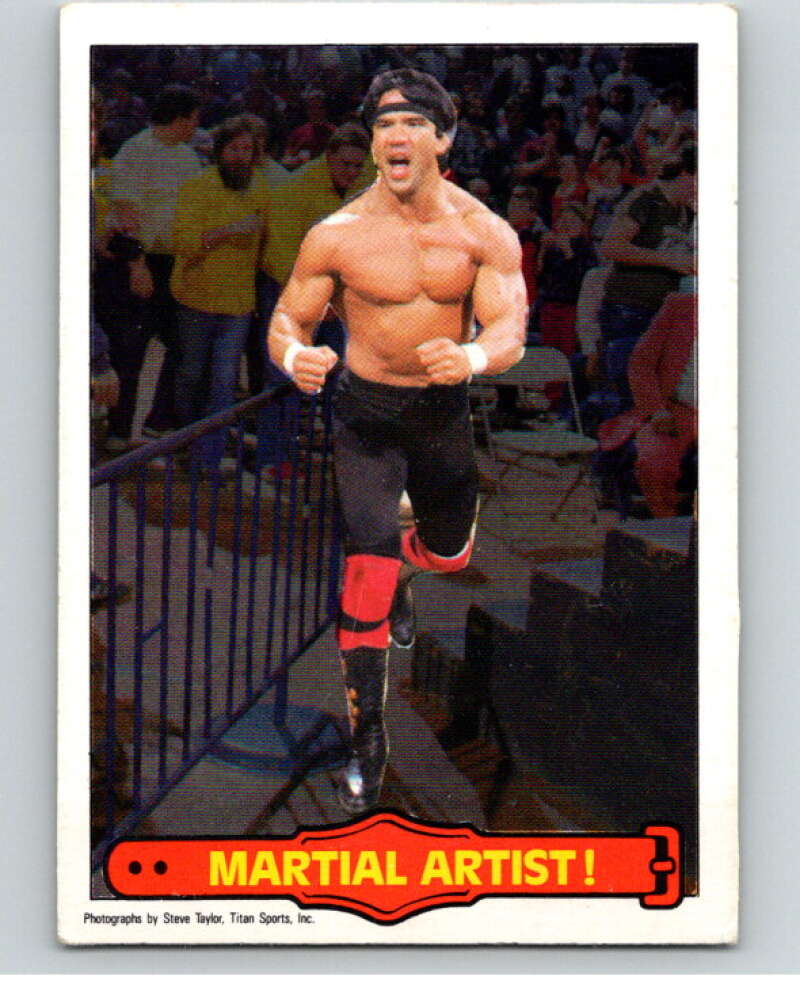1985 O-Pee-Chee WWF Series 2 #16 Martial Artist! V65820 Image 1