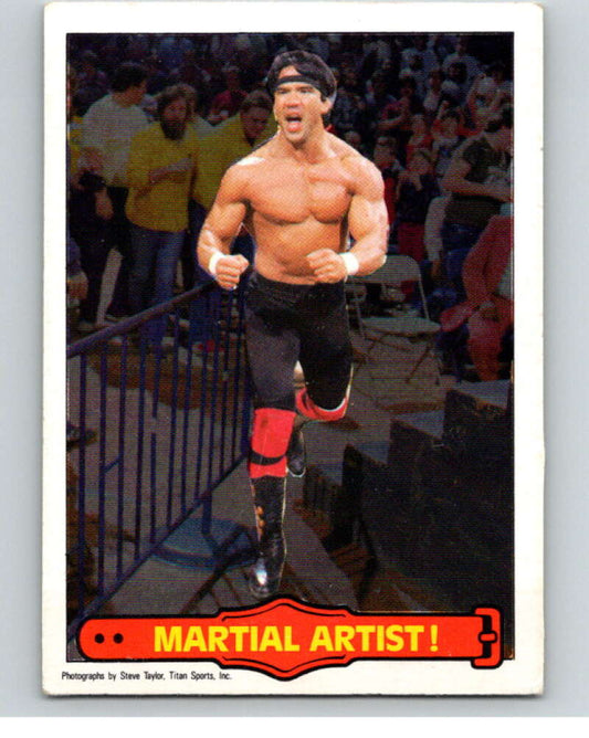 1985 O-Pee-Chee WWF Series 2 #16 Martial Artist!   V65820 Image 1