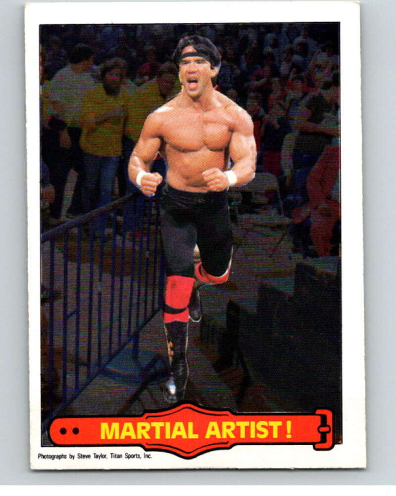 1985 O-Pee-Chee WWF Series 2 #16 Martial Artist! V65821 Image 1