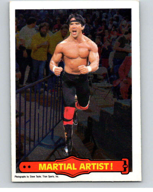 1985 O-Pee-Chee WWF Series 2 #16 Martial Artist!   V65821 Image 1