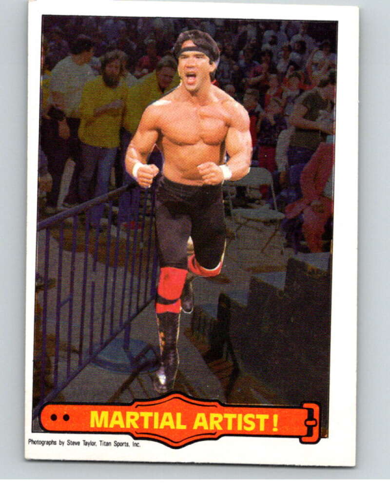 1985 O-Pee-Chee WWF Series 2 #16 Martial Artist! V65822 Image 1