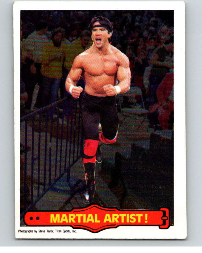 1985 O-Pee-Chee WWF Series 2 #16 Martial Artist! V65823 Image 1