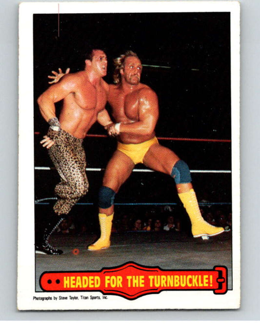 1985 O-Pee-Chee WWF Series 2 #23 Headed For the Turnbuckle   V65847 Image 1