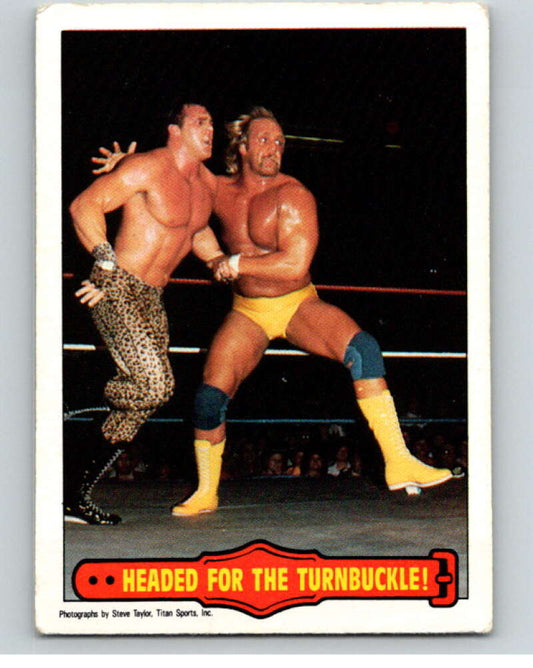 1985 O-Pee-Chee WWF Series 2 #23 Headed For the Turnbuckle   V65848 Image 1
