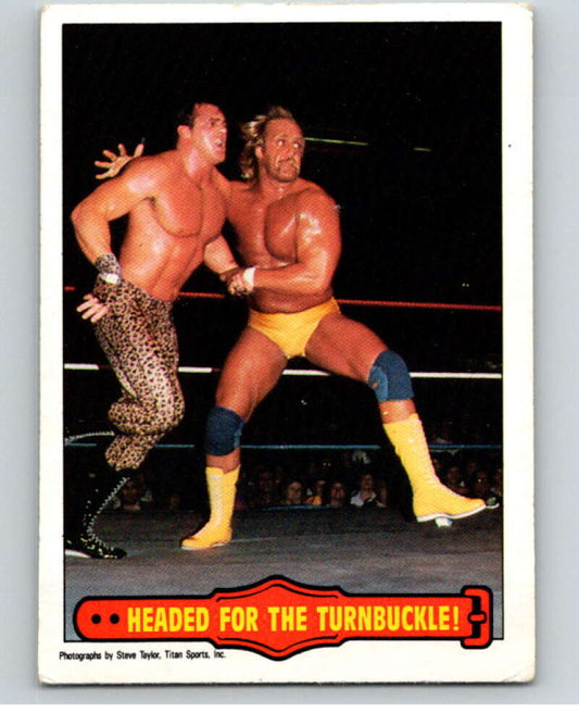 1985 O-Pee-Chee WWF Series 2 #23 Headed For the Turnbuckle   V65849 Image 1
