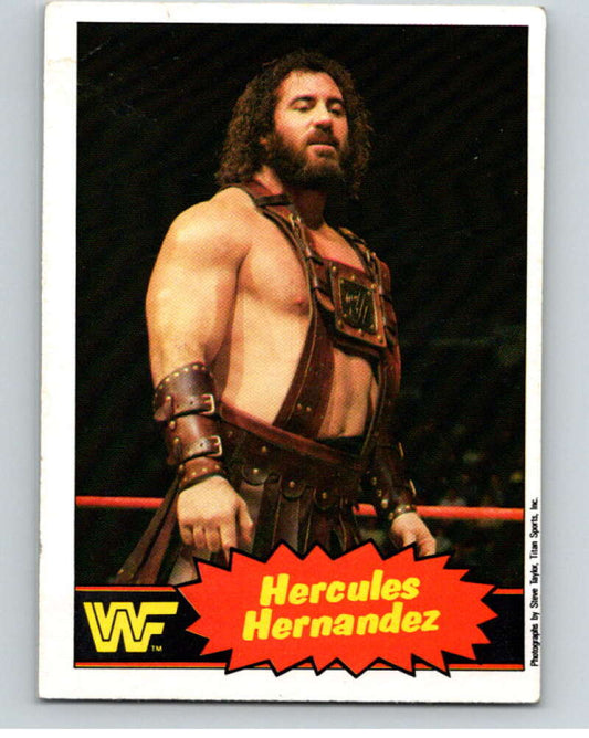 1985 O-Pee-Chee WWF Series 2 #24 Hercules Hernandez   V65850 Image 1