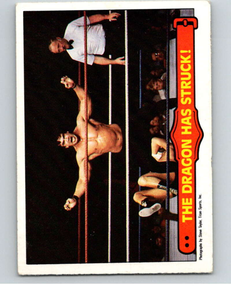 1985 O-Pee-Chee WWF Series 2 #26 The Dragon Has Struck! V65857 Image 1