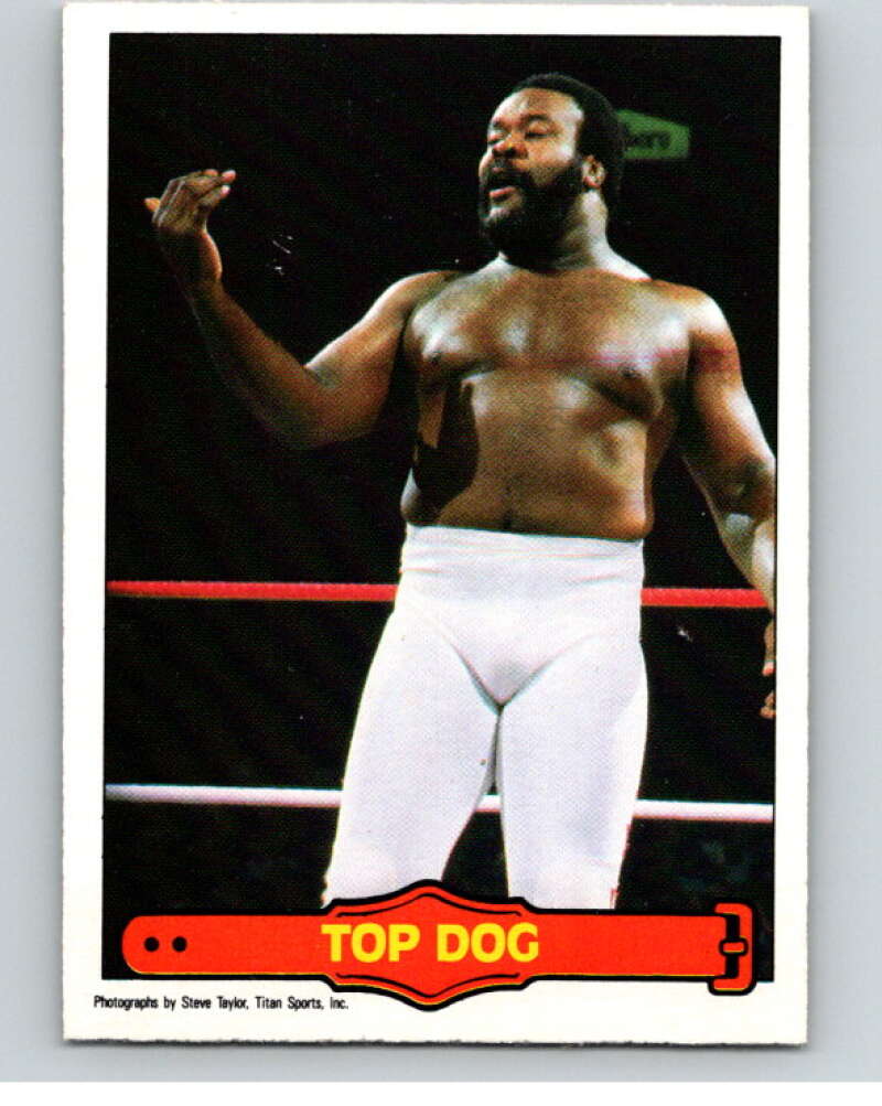 1985 O-Pee-Chee WWF Series 2 #27 Top Dog V65859 Image 1