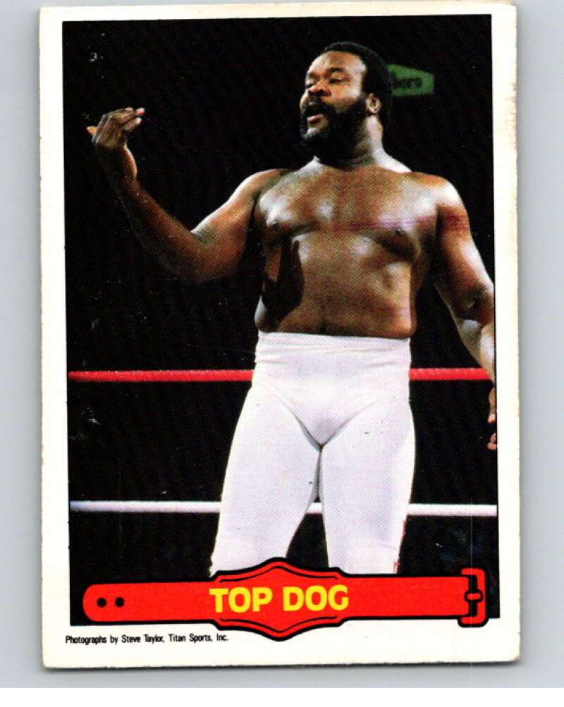 1985 O-Pee-Chee WWF Series 2 #27 Top Dog V65860 Image 1