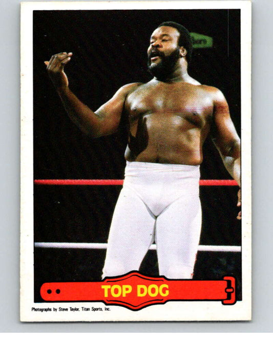 1985 O-Pee-Chee WWF Series 2 #27 Top Dog   V65861 Image 1