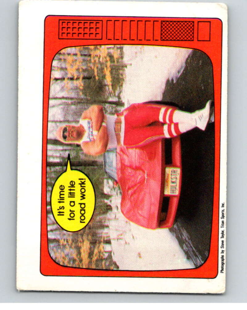 1985 O-Pee-Chee WWF Series 2 #29 It's Time For A Road Work V65864 Image 1