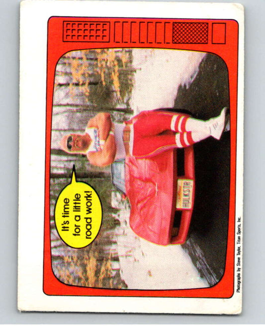 1985 O-Pee-Chee WWF Series 2 #29 It's Time For A Road Work   V65864 Image 1