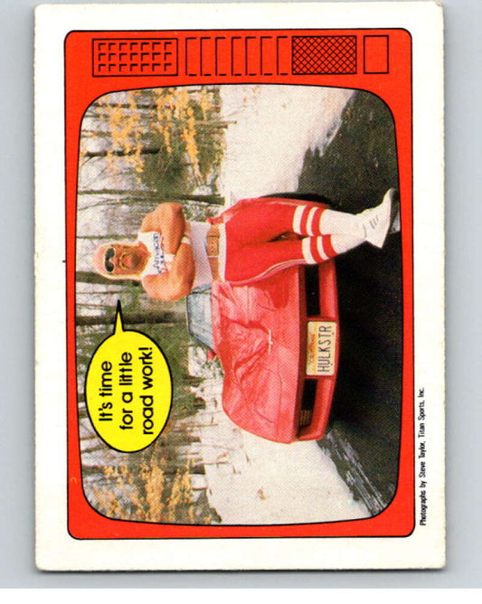1985 O-Pee-Chee WWF Series 2 #29 It's Time For A Road Work   V65865 Image 1