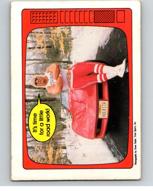 1985 O-Pee-Chee WWF Series 2 #29 It's Time For A Road Work   V65867 Image 1