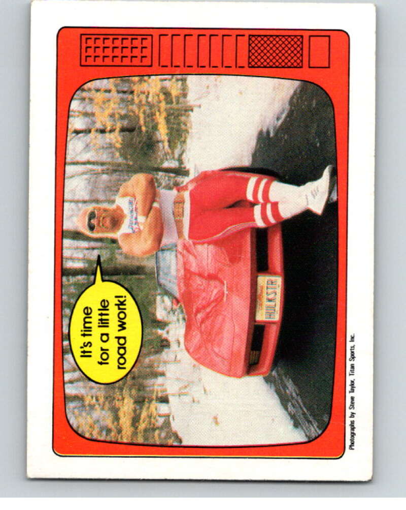 1985 O-Pee-Chee WWF Series 2 #29 It's Time For A Road Work V65868 Image 1