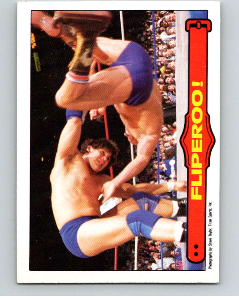 1985 O-Pee-Chee WWF Series 2 #42 Fliperoo! V65910 Image 1