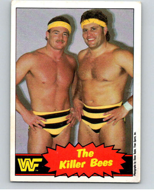 1985 O-Pee-Chee WWF Series 2 #46 The Killer Bees   V65922 Image 1