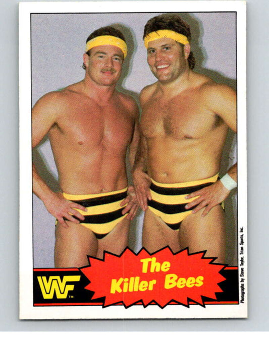 1985 O-Pee-Chee WWF Series 2 #46 The Killer Bees   V65925 Image 1