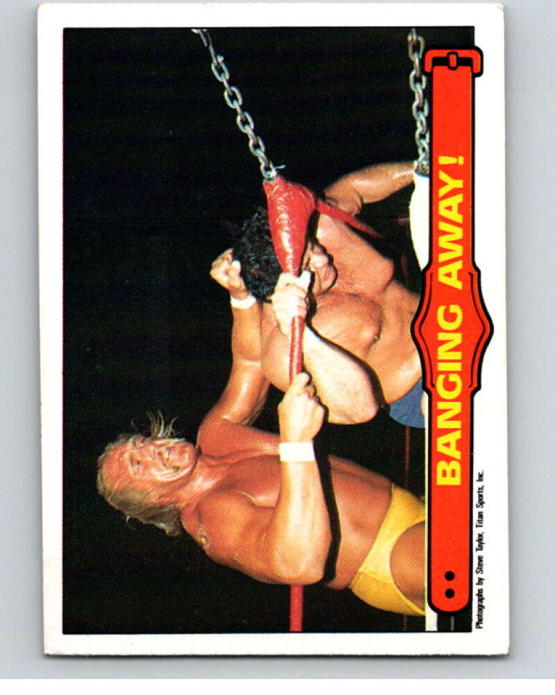 1985 O-Pee-Chee WWF Series 2 #51 Banging Away! V65943 Image 1