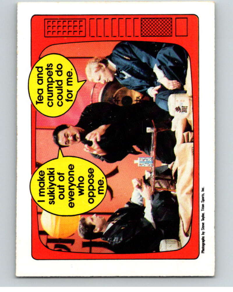 1985 O-Pee-Chee WWF Series 2 #57 Vince McMahon/Mr. Fuji/Hayes V65964 Image 1