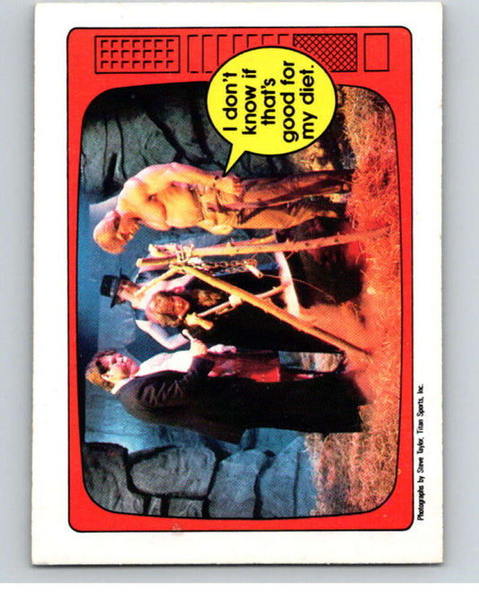 1985 O-Pee-Chee WWF Series 2 #64 I don't know if that's good.. V65984 Image 1
