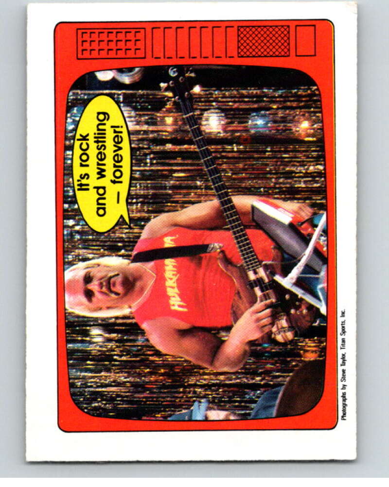 1985 O-Pee-Chee WWF Series 2 #66 Hulk Hogan V65988 Image 1