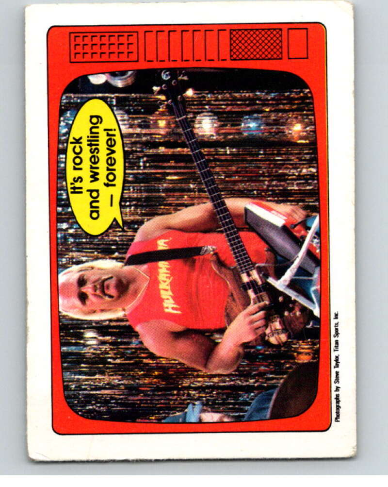 1985 O-Pee-Chee WWF Series 2 #66 Hulk Hogan V65990 Image 1