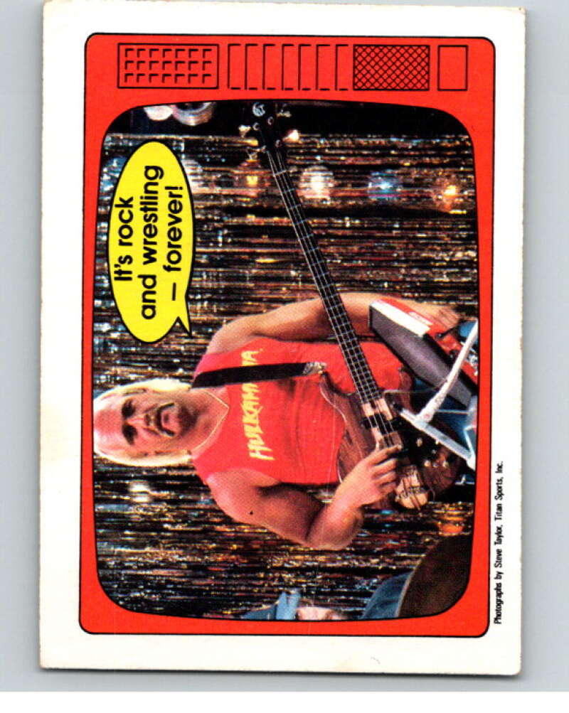 1985 O-Pee-Chee WWF Series 2 #66 Hulk Hogan V65991 Image 1