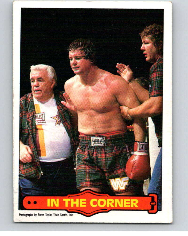 1985 O-Pee-Chee WWF Series 2 #71 In The Corner V66001 Image 1