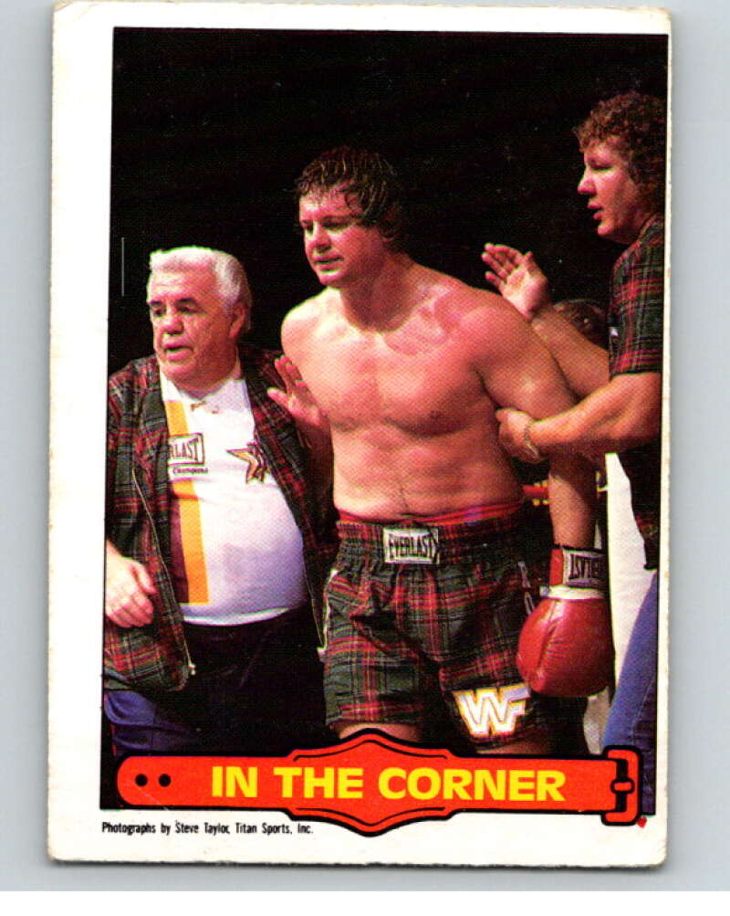 1985 O-Pee-Chee WWF Series 2 #71 In The Corner V66002 Image 1
